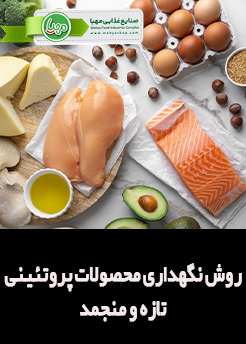 روش نگهداری محصولات پروتئینی تازه و منجمد | راهنمای کامل برای سلامت و طعم بهتر